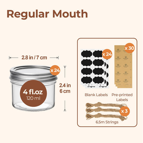 ComSaf 4 oz jar with lid open demonstrating airtight storage for spreads