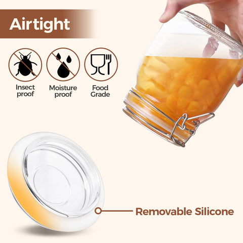 ComSaf clear view jar highlights contents at a glance