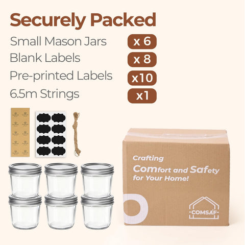 Centerpiece gift jar from ComSaf for stylish party decor.