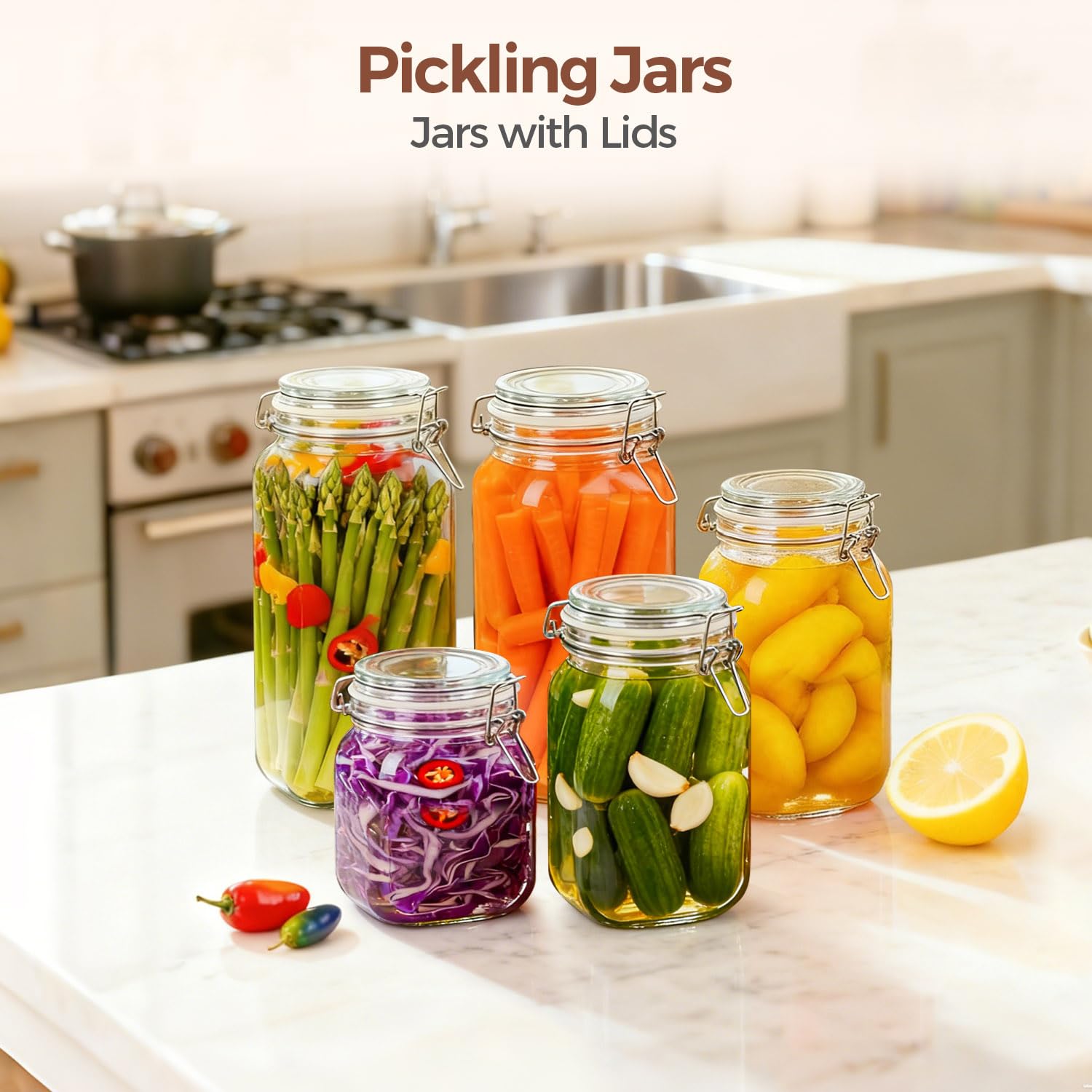 ComSaf transparent pantry storage aids organization and monitoring.