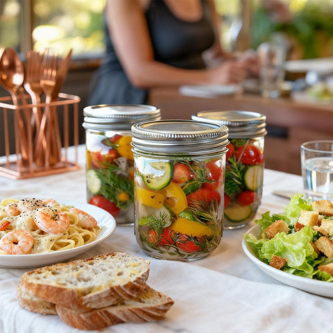 ComSaf jar ready for DIY candles and handmade gifts.