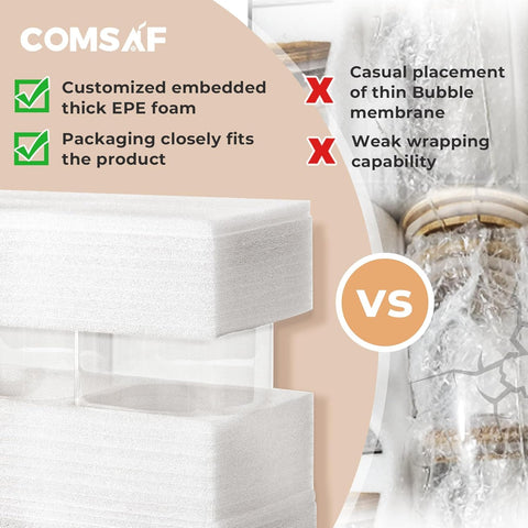 ComSaf storage solution for flour, sugar, rice, pasta, and coffee beans