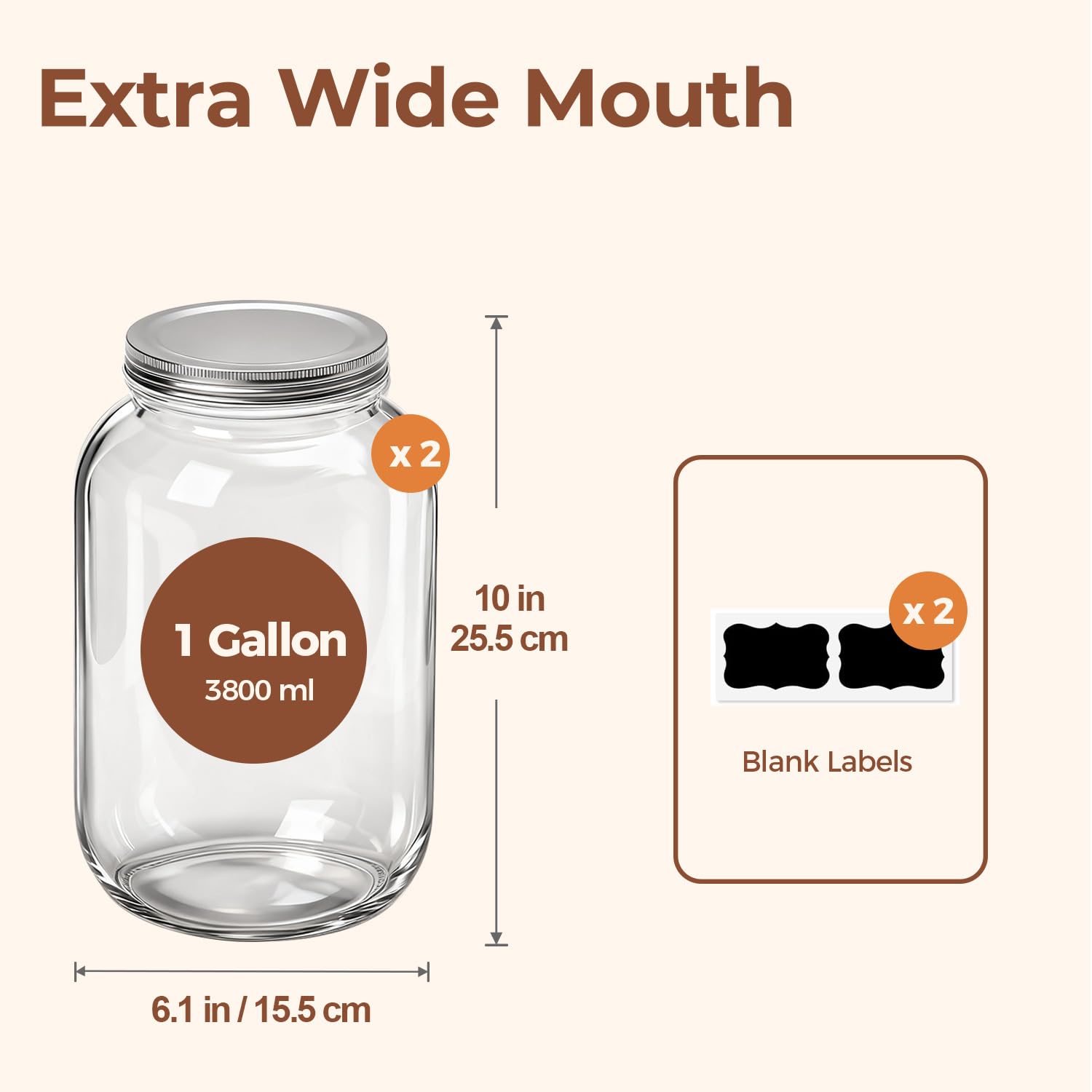 ComSaf glass jar lid close-up showing a secure seal for fresh preservation.