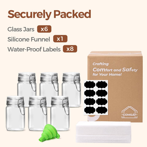 ComSaf small jar perfect for honey, yogurt, or jelly portions.