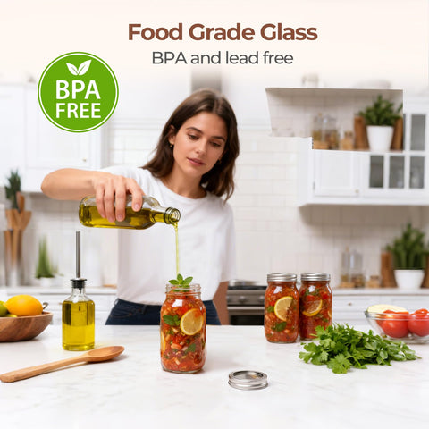 ComSaf jar for meal prep supports soups, stews, and sauces.