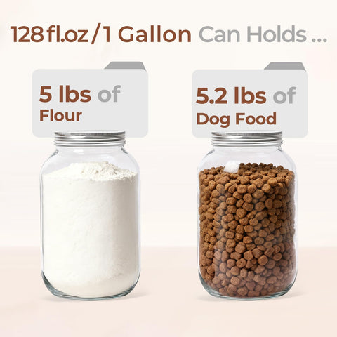 ComSaf pickling fermentation jar ready for homemade kimchi or sauerkraut.