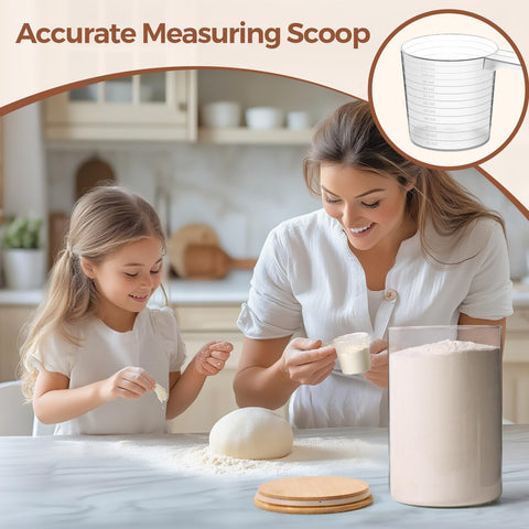 Round-handle lid on ComSaf jars for easy opening