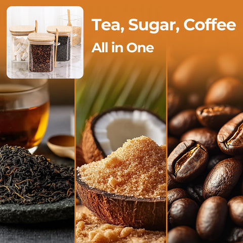 ComSaf airtight jars protect flavors from moisture and keep ingredients fresh.