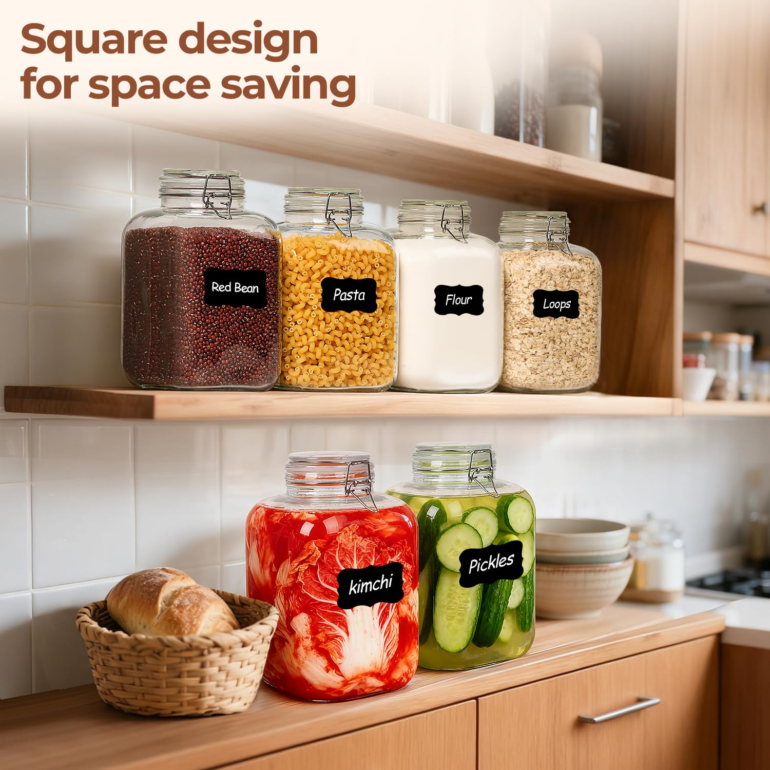 ComSaf sun tea or pickling jar suitable for versatile kitchen uses.