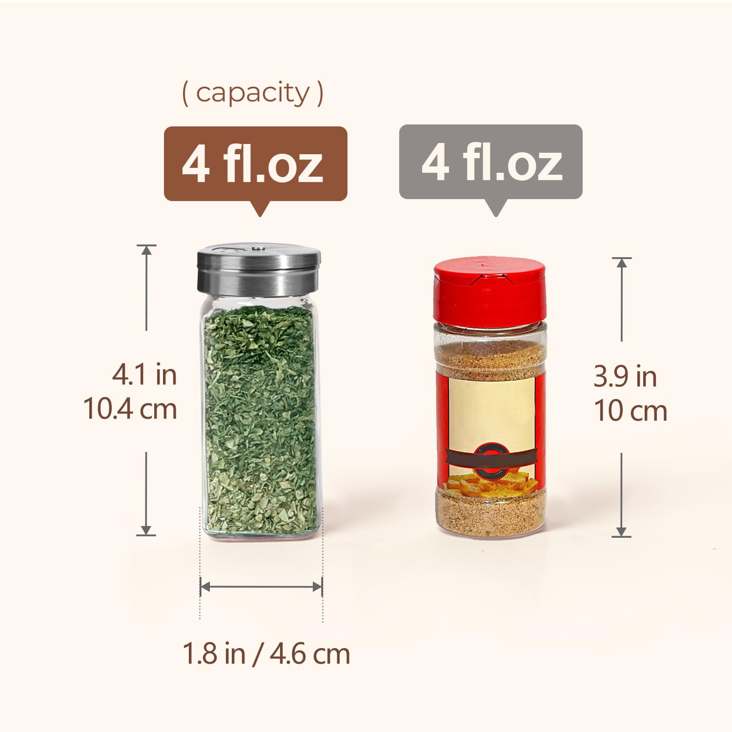 ComSaf 93-label set helps organize spices with clear, quick identification.