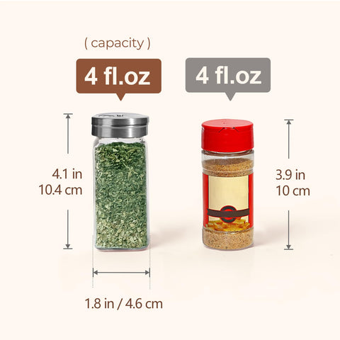 ComSaf 93-label set helps organize spices with clear, quick identification.