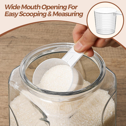 ComSaf versatile kitchen storage jar for cereals, snacks, or bulk ingredients.
