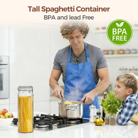 ComSaf wide-mouth jars easy to fill and clean for everyday use