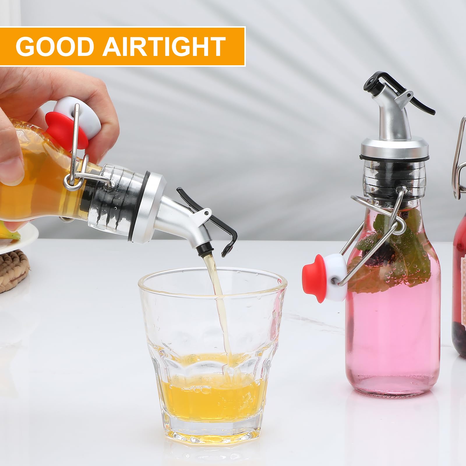 COMUDOT 4 oz bottle features safe food-grade glass for everyday kitchen use