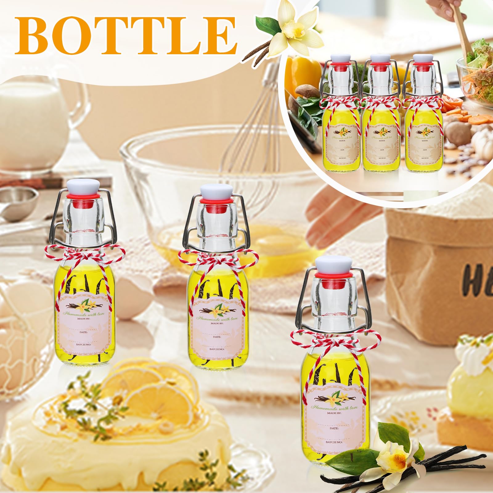 COMUDOT versatile use for oils, vinegars, vanilla, juice, or DIY infusions