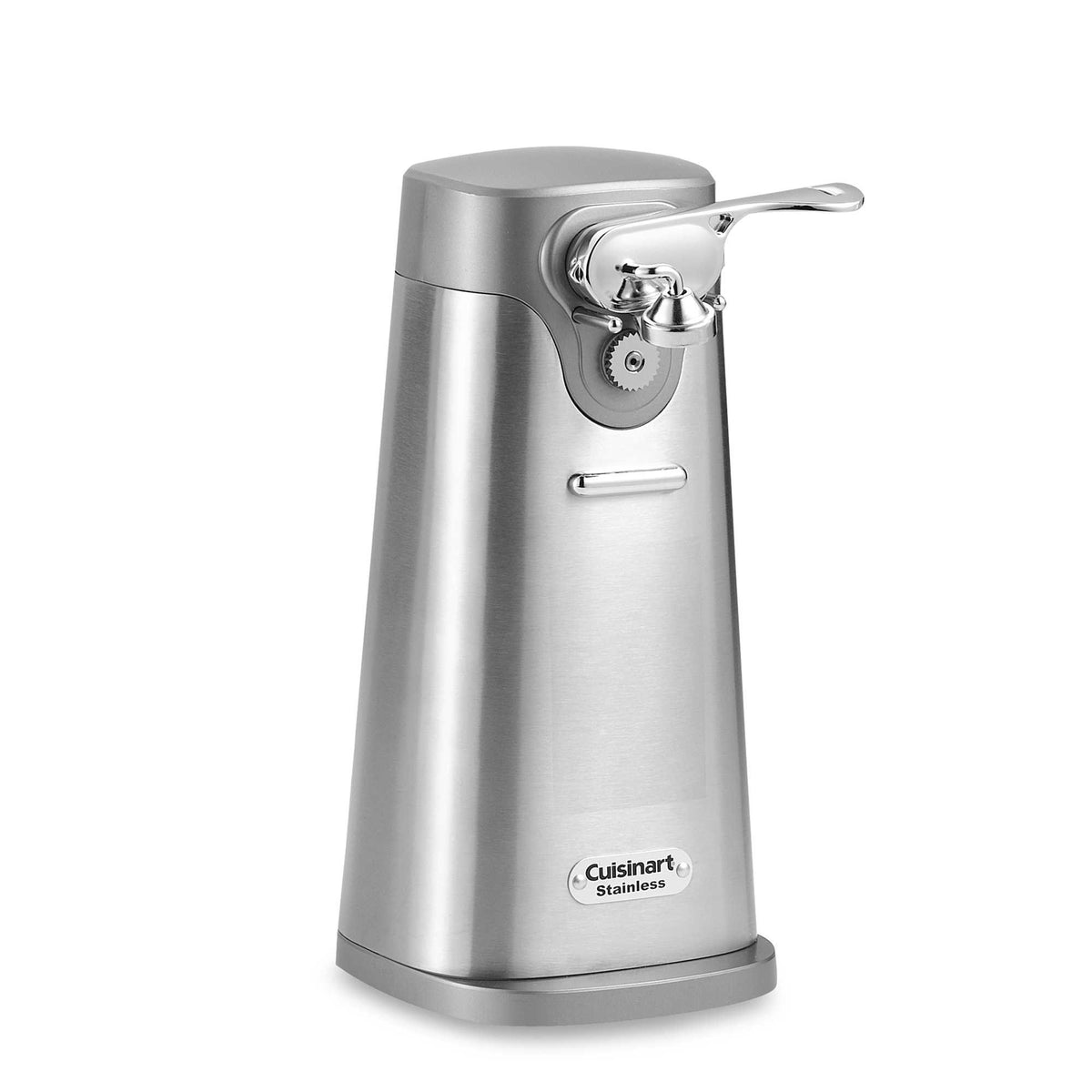 Conair Cuisinart SCO-60 deluxe electric can opener in stainless steel with smooth one-touch cutting