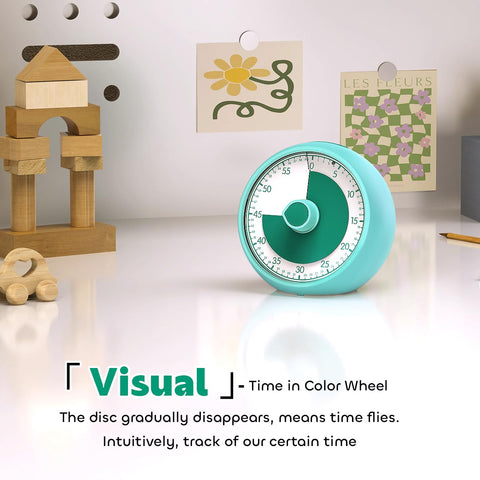 Conchstar ADHD-friendly timer runs silently for calm study and bedtime tasks.