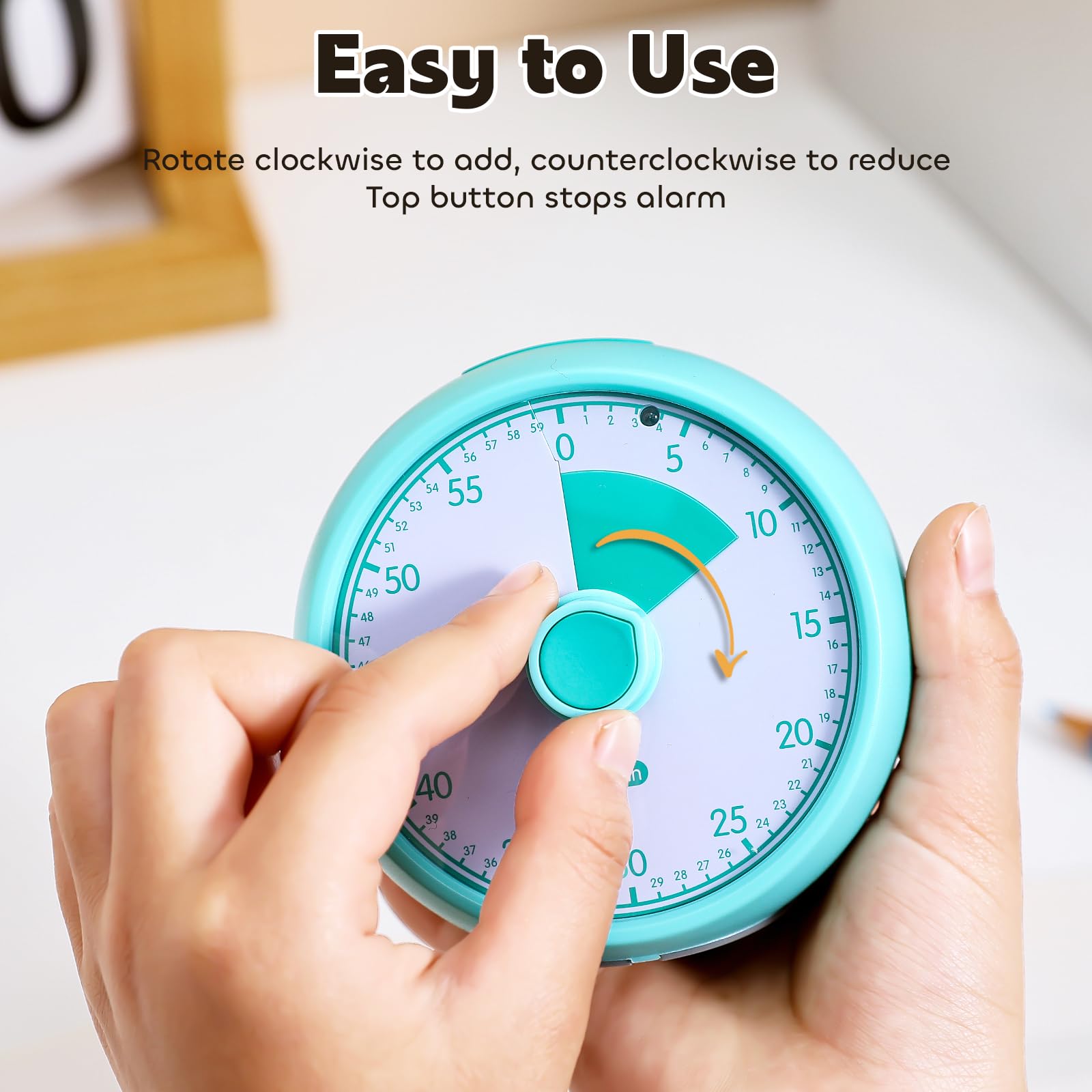 Conchstar kids timer wheel dial helps manage screen time and daily routines.