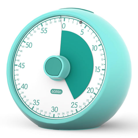 Conchstar visual timer 60min wheel provides visual countdown for focus and homework.