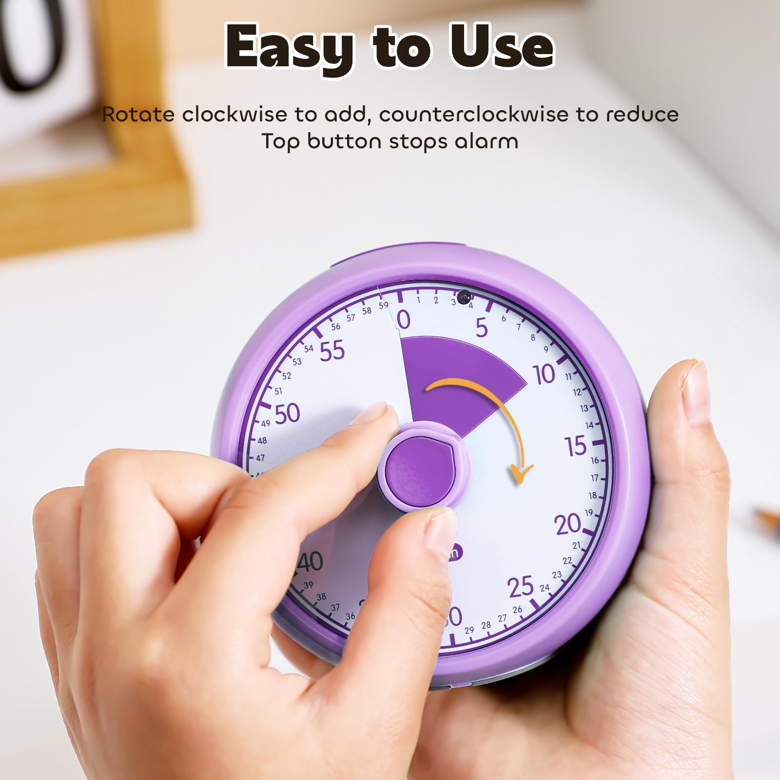 Conchstar timer with alarm modes for study, play, or quiet time