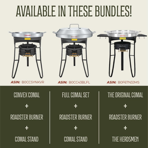 Concord 2.5-inch depth for versatile cooking.