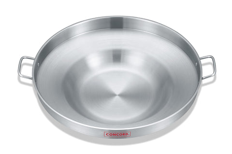 Concord 22-inch brushed stainless comal for even heat