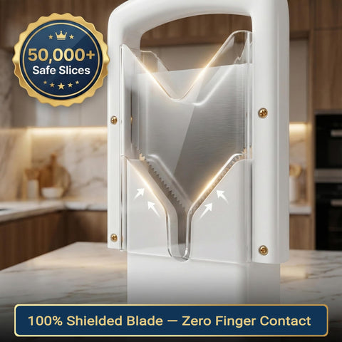 Concy bagel-slicer-blade offers quick, smooth passes with minimal sticking.