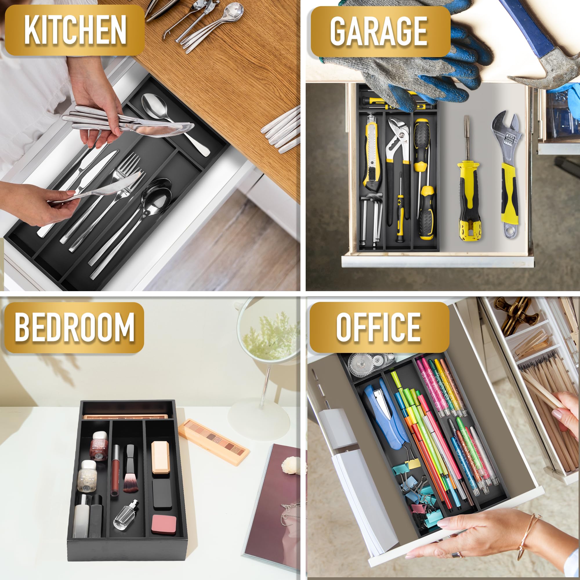 Conflech versatile organizer for cosmetics, hair accessories, or desk essentials.
