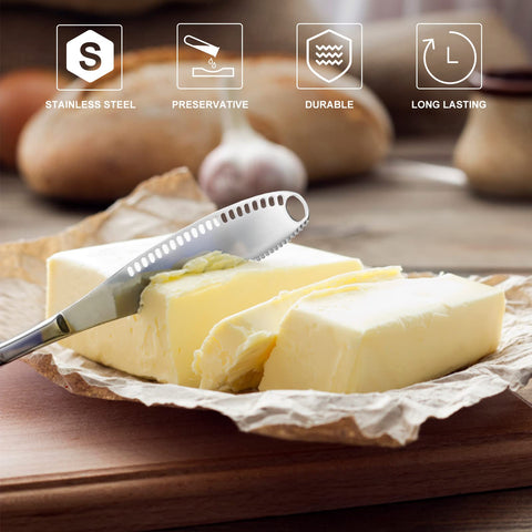 CONPCONP butter-slice-creator in action delivers precise slices for sandwiches.