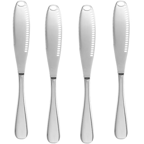 CONPCONP butter spreader 3in1 in action for neat slices and curls.