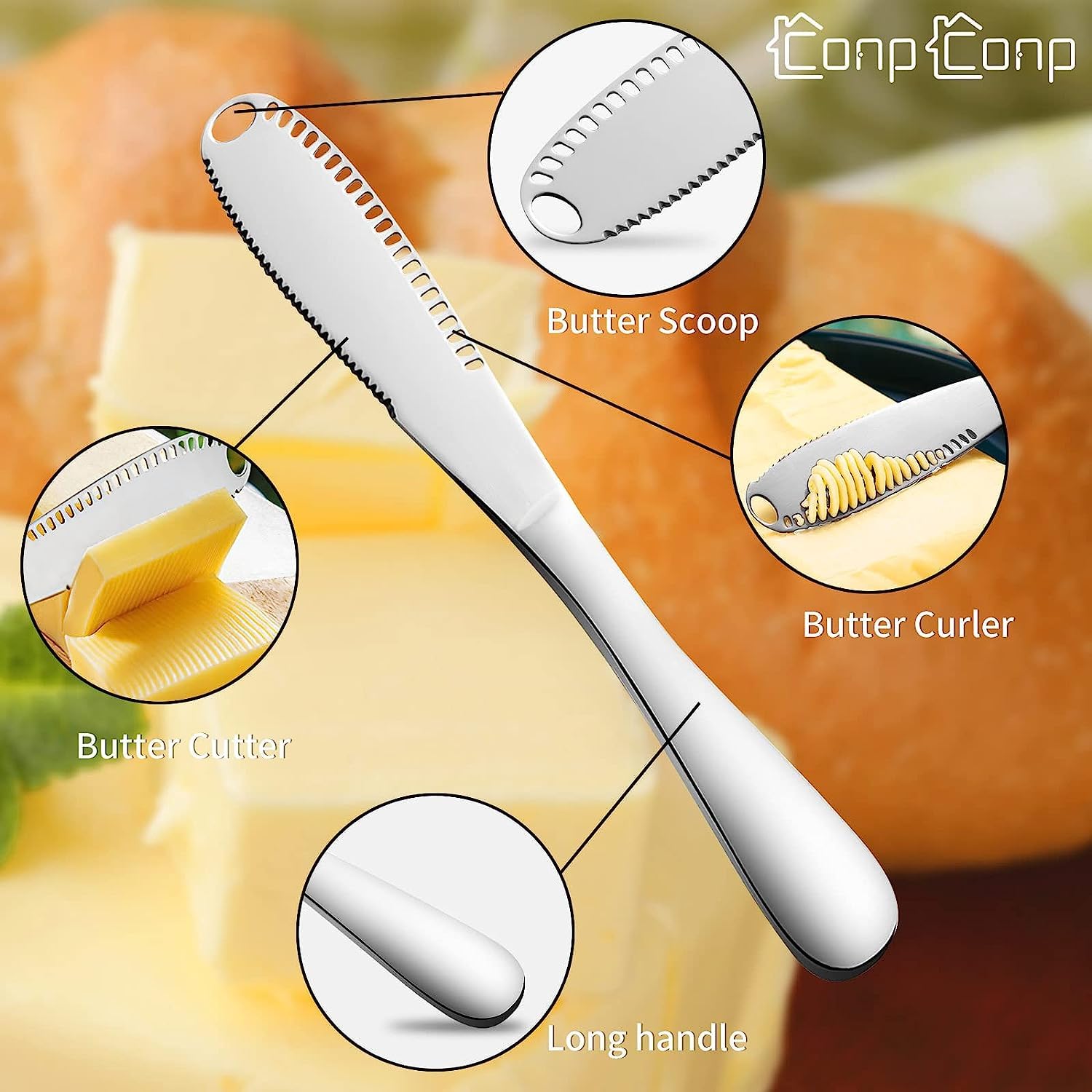 CONPCONP easy-clean stainless surface dries fast after use.