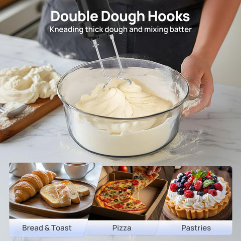 Consciot easy-to-detach attachments simplify cleaning and storage.