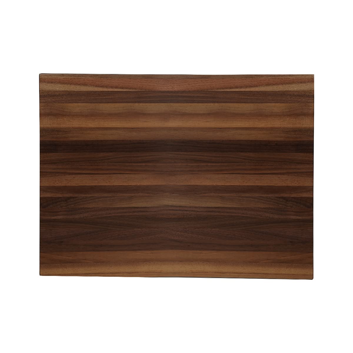 CONSDAN Black Walnut Cutting Board on kitchen counter demonstrates practical everyday use.