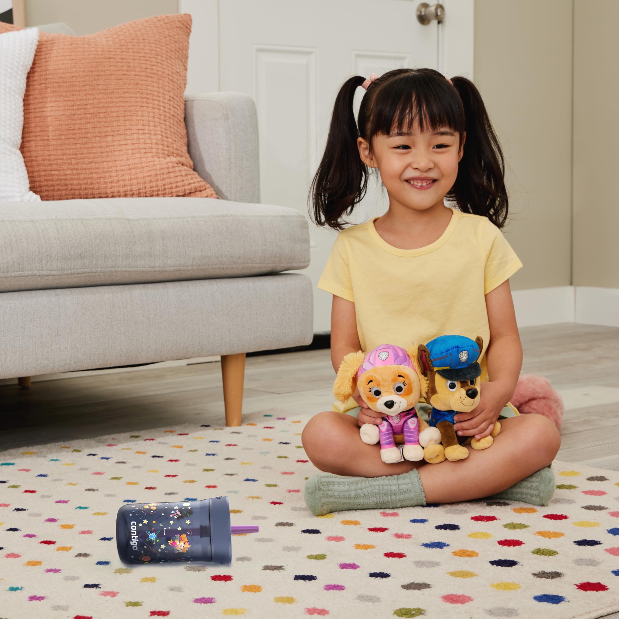 Tumbler disassembled for thorough cleaning and access to all parts