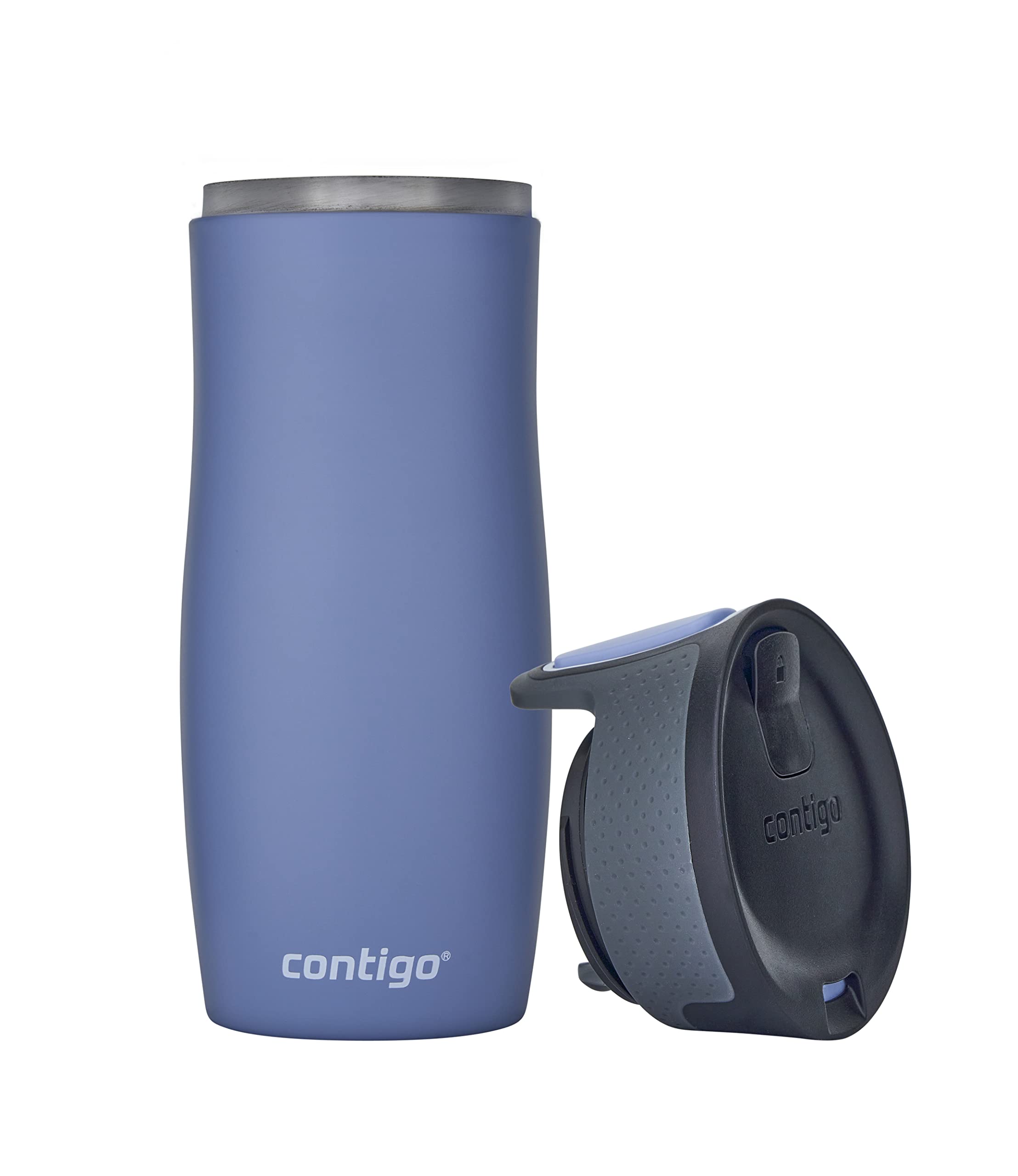 Contigo West Loop vacuum insulated mug preserves temperature balance.