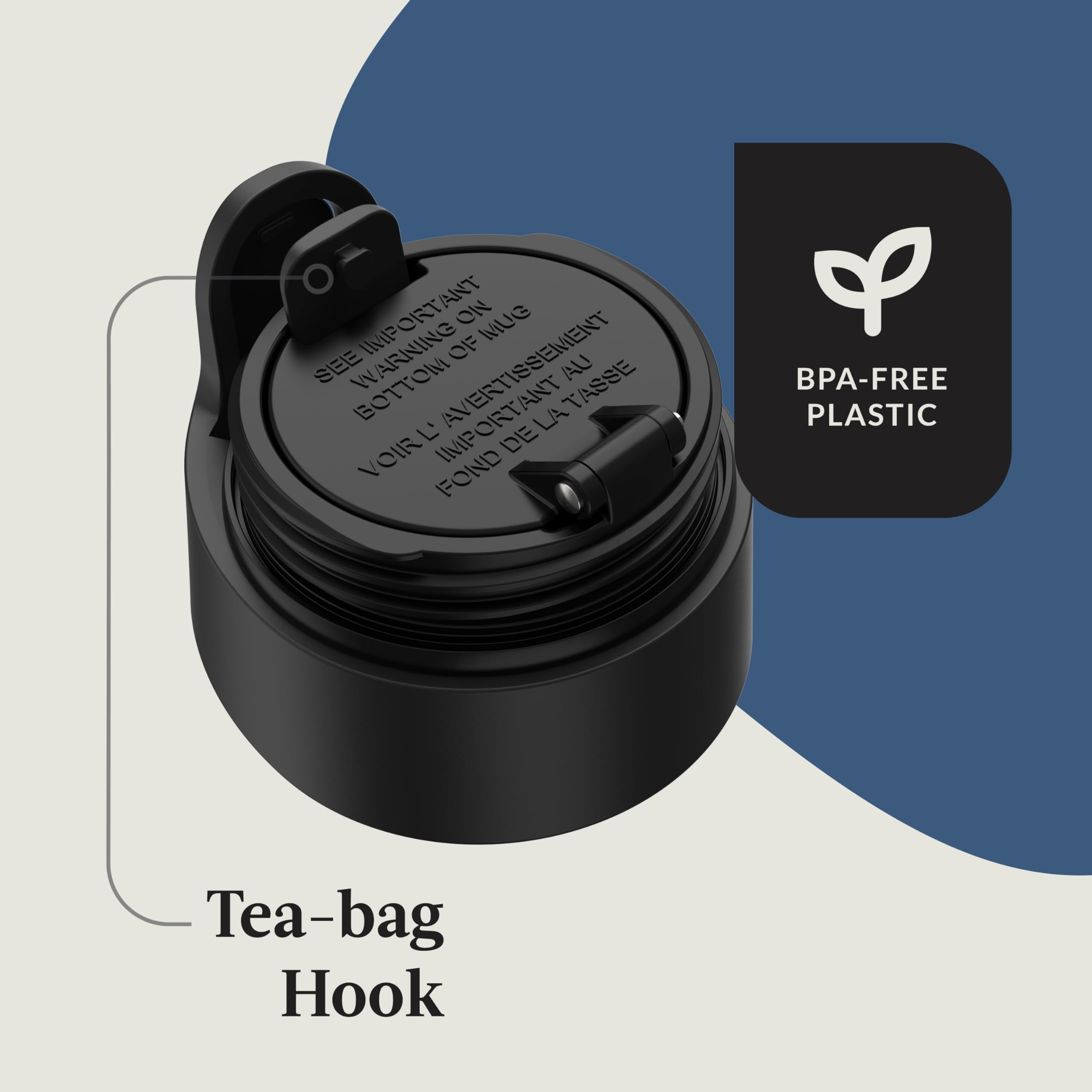 Contigo West Loop one-handed drinking in a car cupholder while commuting.