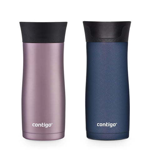 Contigo West Loop vacuum-insulated 16 oz mug keeps drinks hot or cold.
