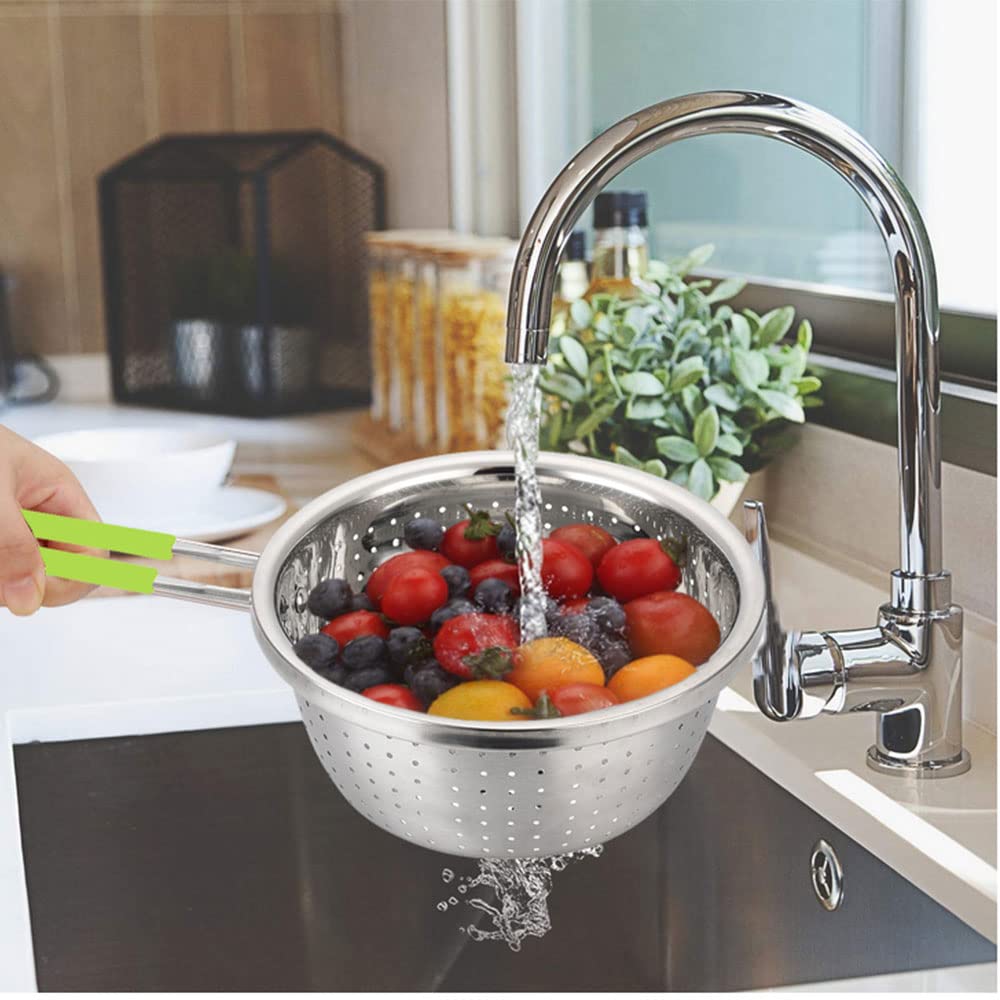 Contiup multi-use colander doubles as a countertop container and display