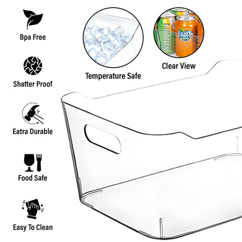 CONTROL KITCHEN bathroom storage bin offers clutter-free vanity and easy item retrieval.