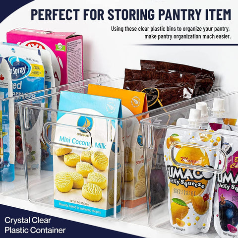 Control Kitchen fridge organizer bin keeps items visible and easy to grab.