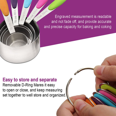 CONTROL KITCHEN nesting design keeps cups and spoons organized.