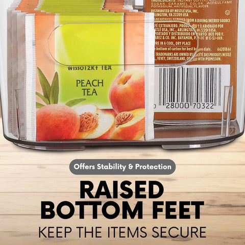 CONTROL KITCHEN under-sink organizer bin maximizes cabinet space and ease of cleaning.