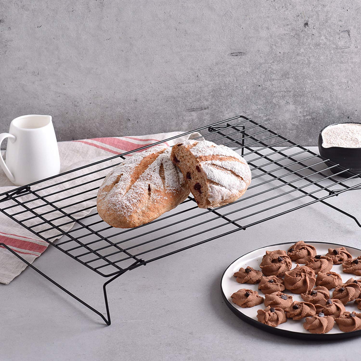 Coobbar heavy-duty rack ideal for roasting meats and draining fat