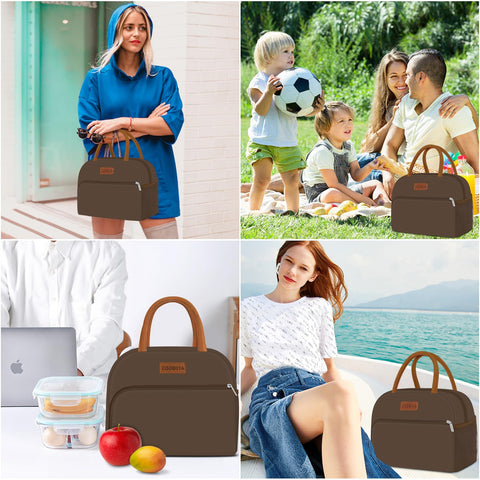 Coobiiya lunch bag food-grade interior for safe food storage