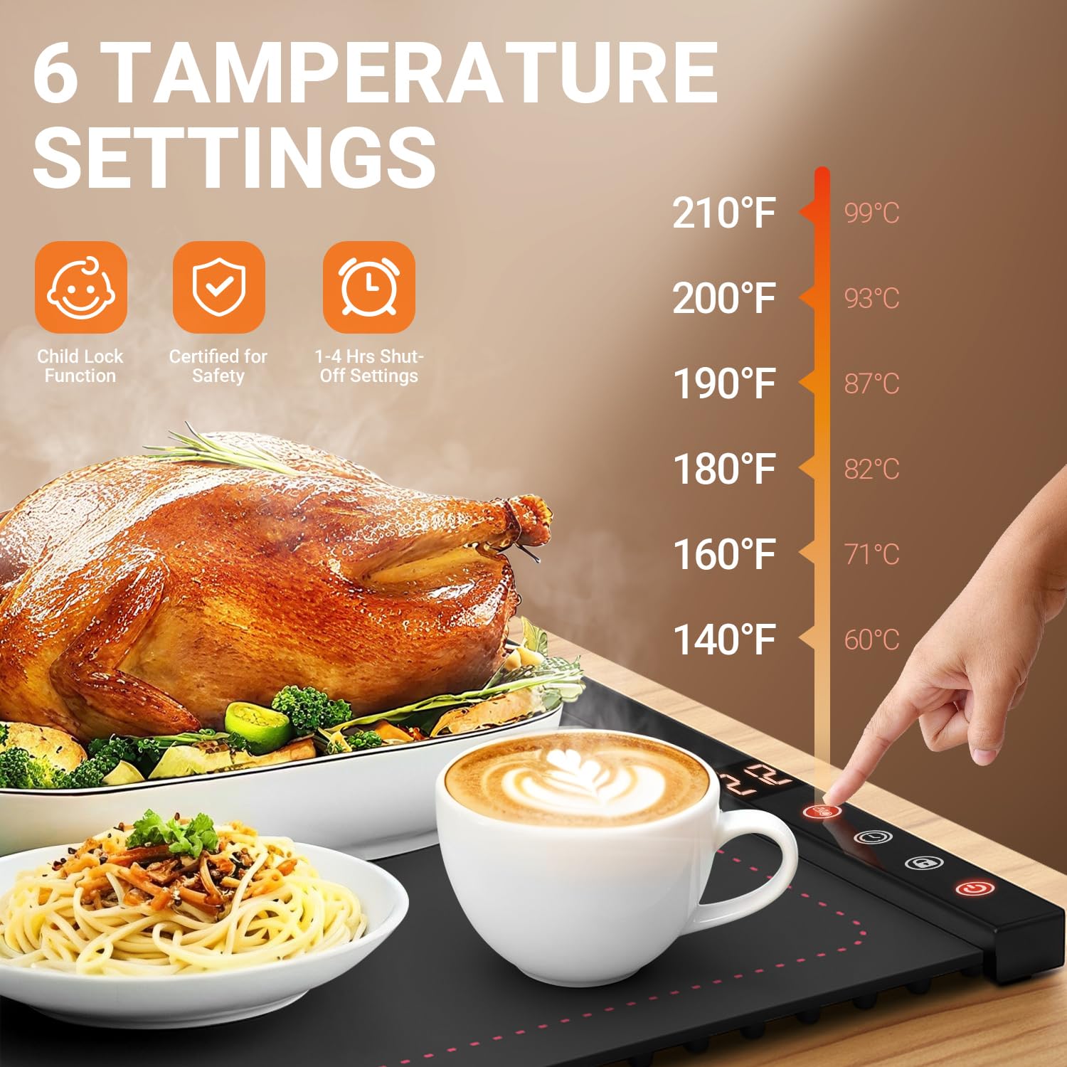 COODAM Warming Mat rollable design for easy transport at events