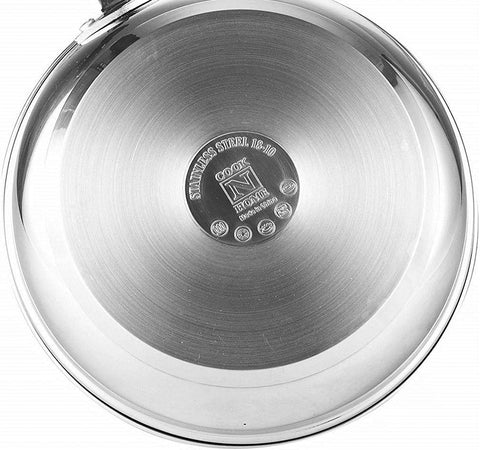 Cook N Home oven-safe up to 400°F for finishing tasks.