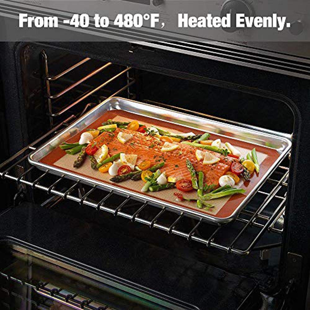 Cook Time BPA-free silicone baking liner for versatile recipes