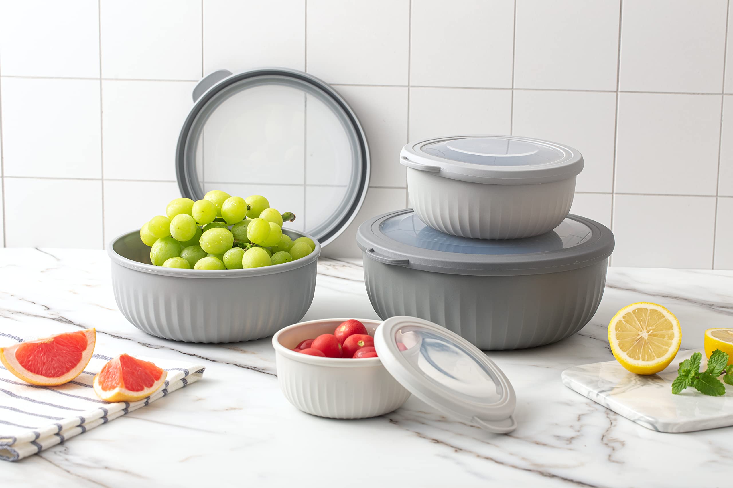 COOK WITH COLOR versatile bowls ideal for meal prep and serving.