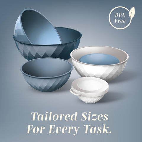 COOK WITH COLOR microwave-safe bowls for quick reheats and meal prep.