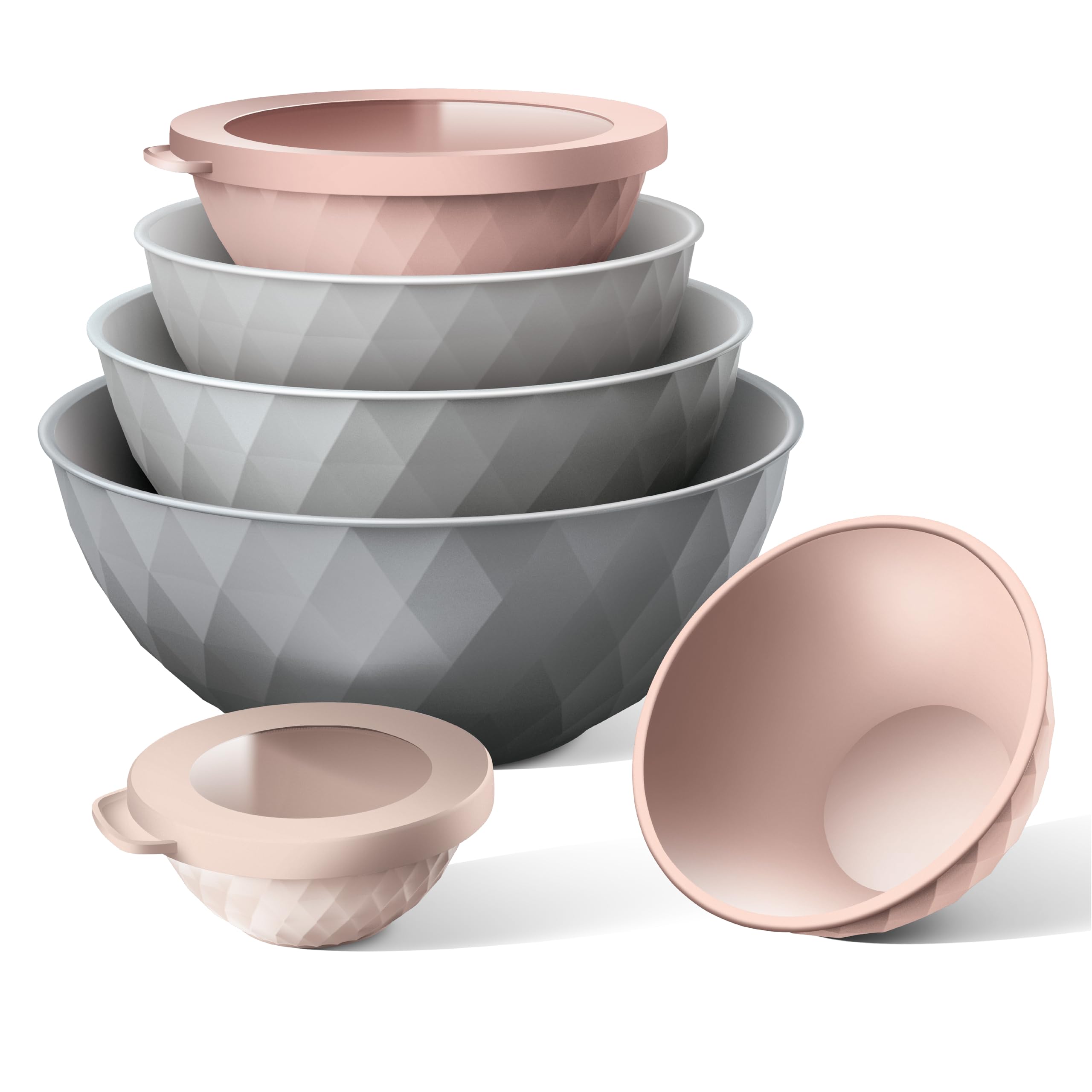 COOK WITH COLOR microwave-safe bowls for quick reheating